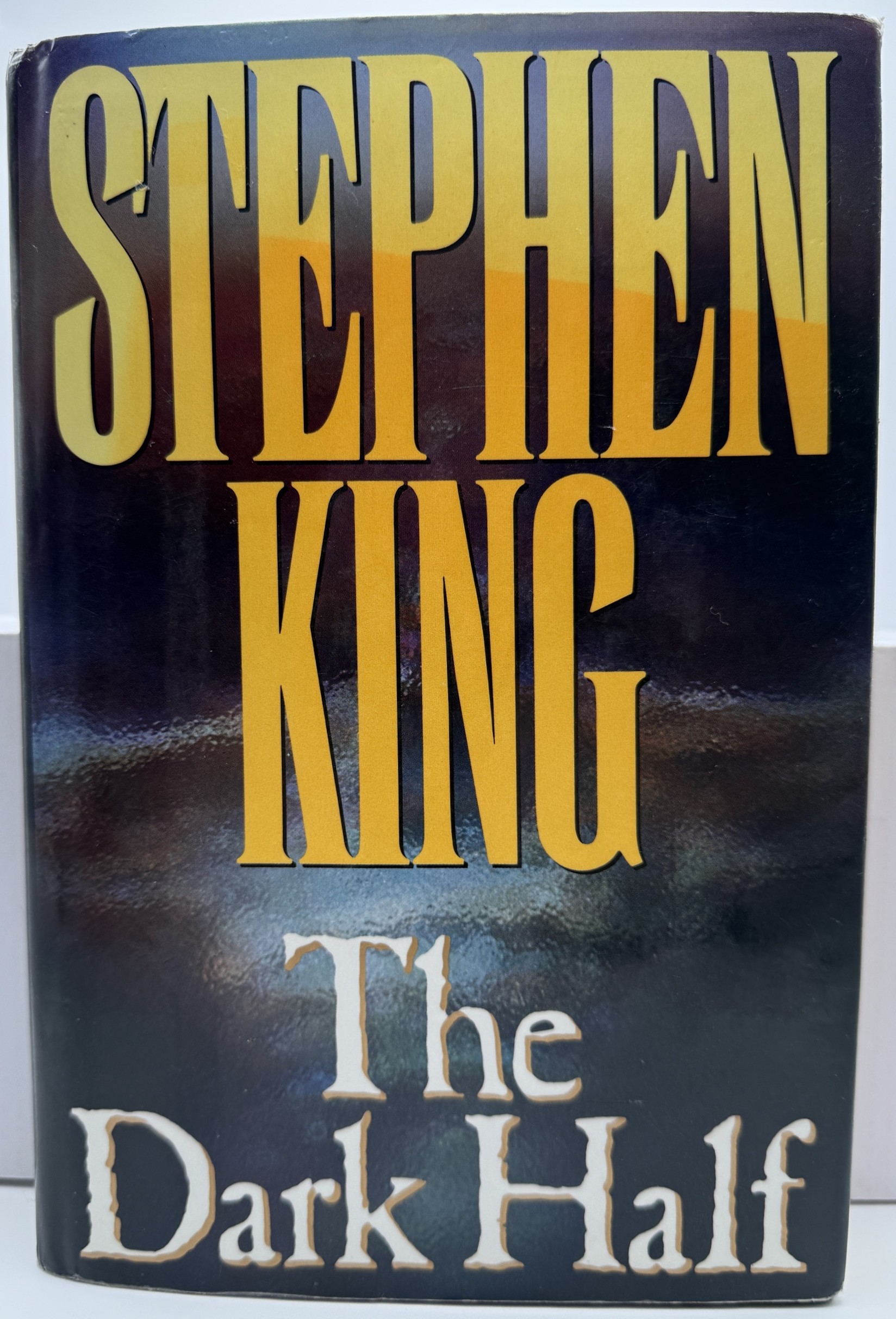 Stephen King The Dark Half First Edition 1989 front dust jacket – Ruby's Reading Shelf