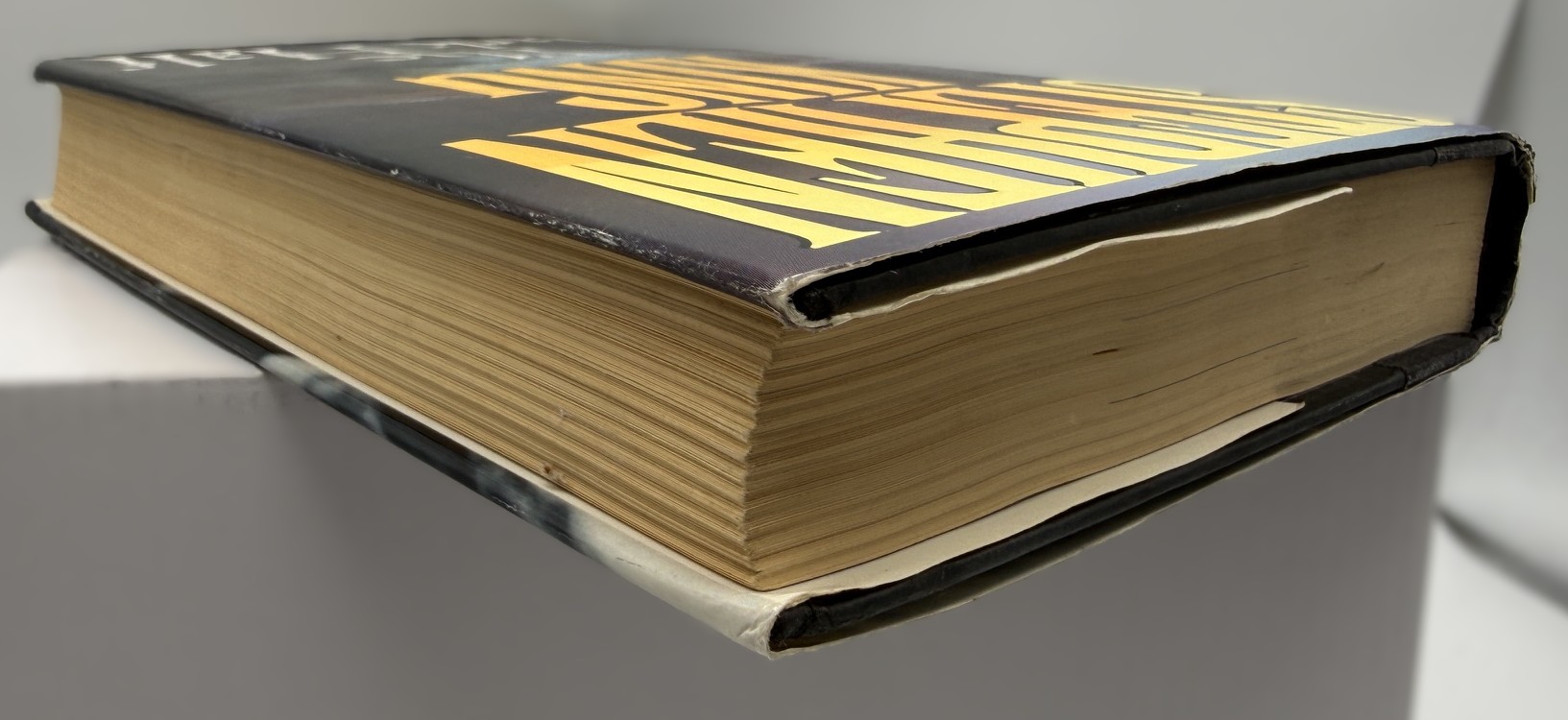 Stephen King The Dark Half First Edition hardcover page edges and boards