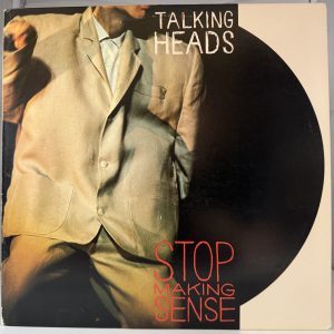 Talking Heads Stop Making Sense 1984 vinyl LP front cover